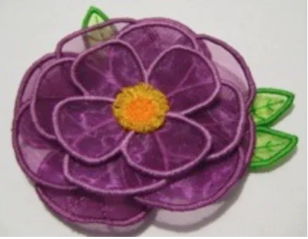 3D Flower Project - Set #1  <br>[4"x4"] Hoop # 11516