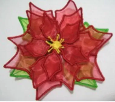 3D Flower Project - Set #1  <br>[4"x4"] Hoop # 11516