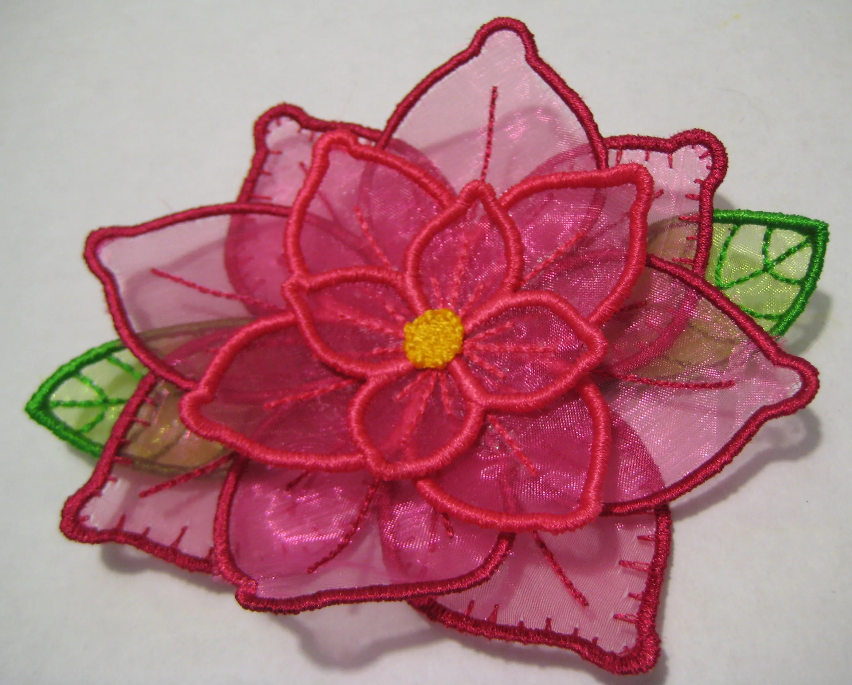 3D Flower Project - Set #1  <br>[4"x4"] Hoop # 11516