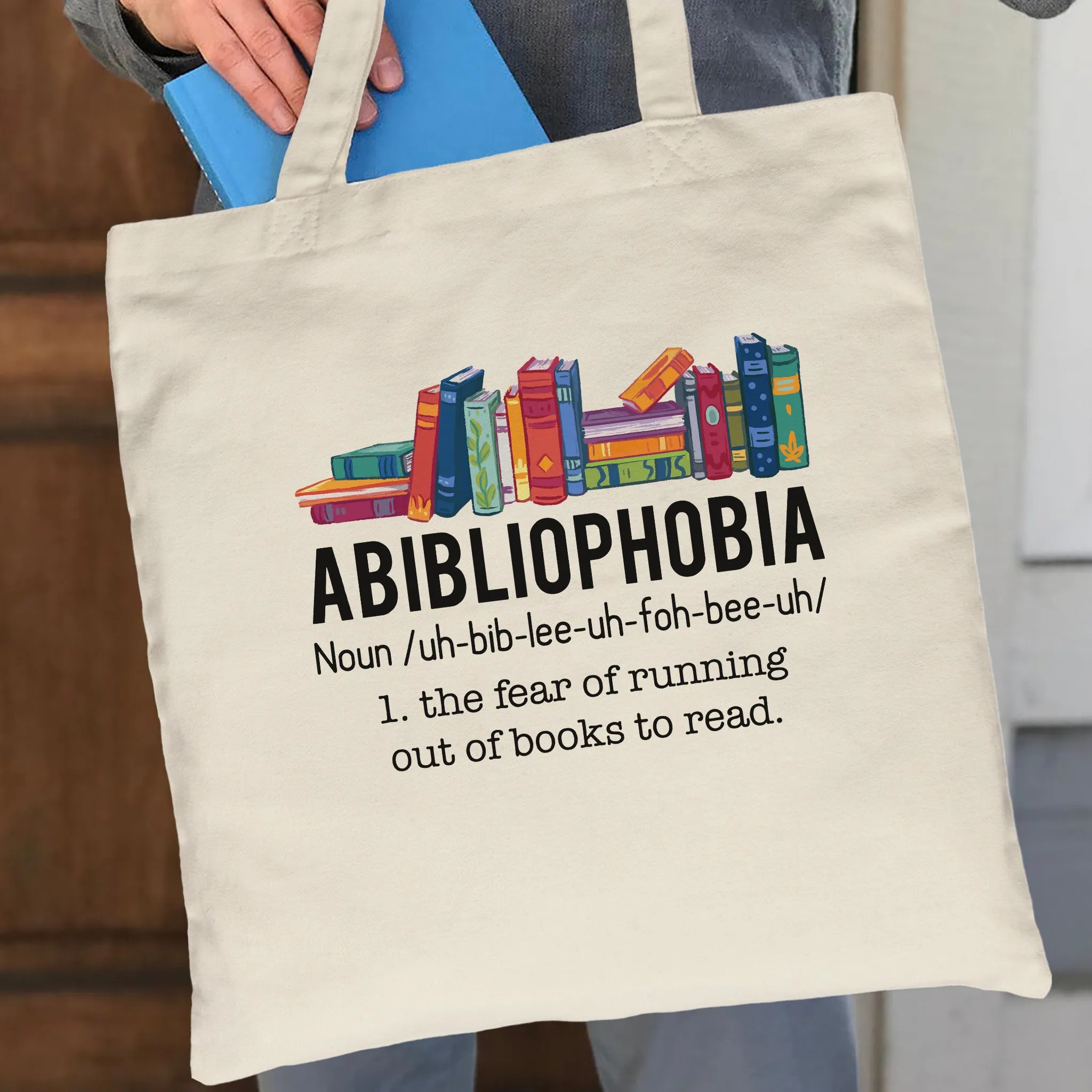 Abibliophobia The Fear Of Running Out Of Books To Read Book Lover Gift TBW167