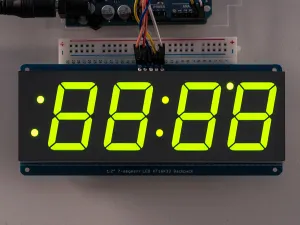 Adafruit 1.2\" 4-Digit 7-Segment Display w/I2C Backpack - Green"