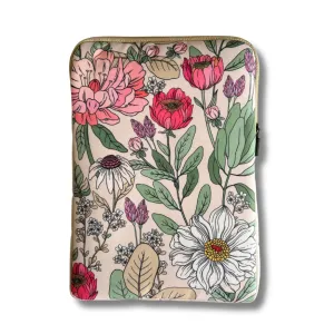 Almond Lush Floral Book Sleeve