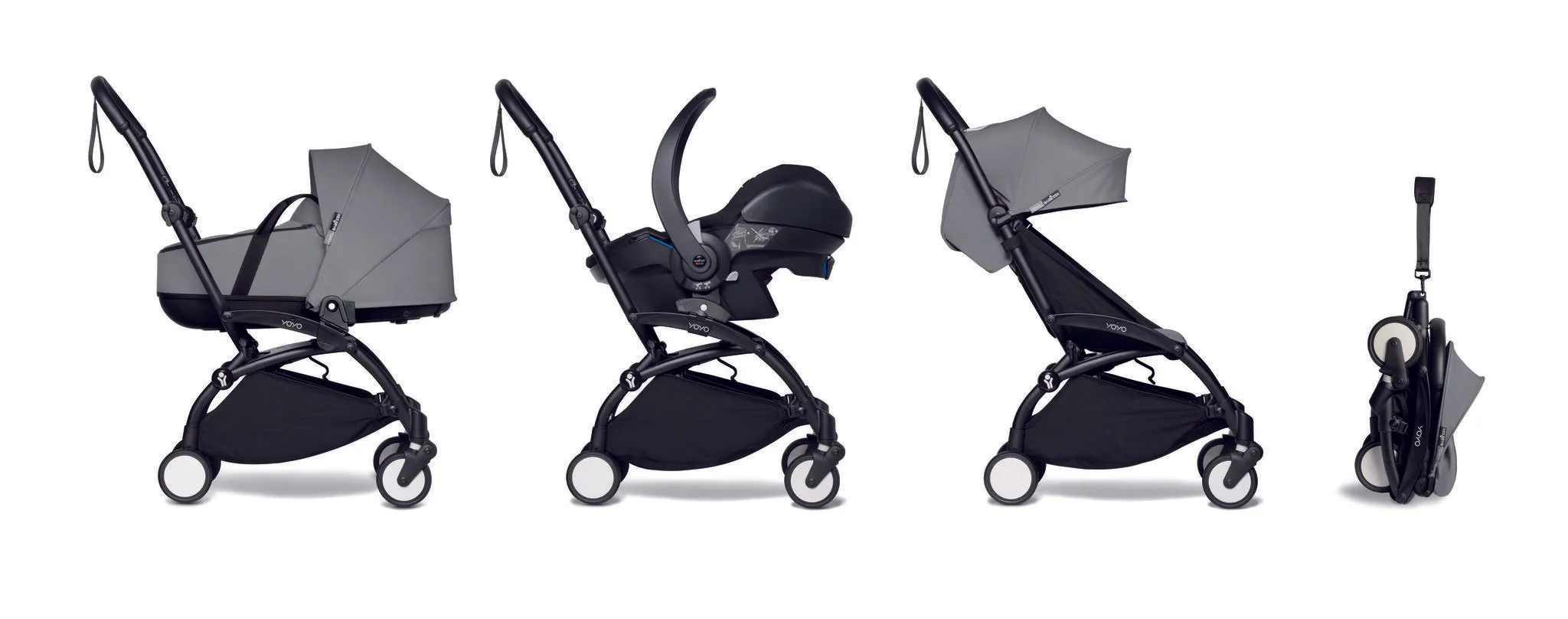 Babyzen YOYO2 6  Complete Stroller Black Frame / Grey