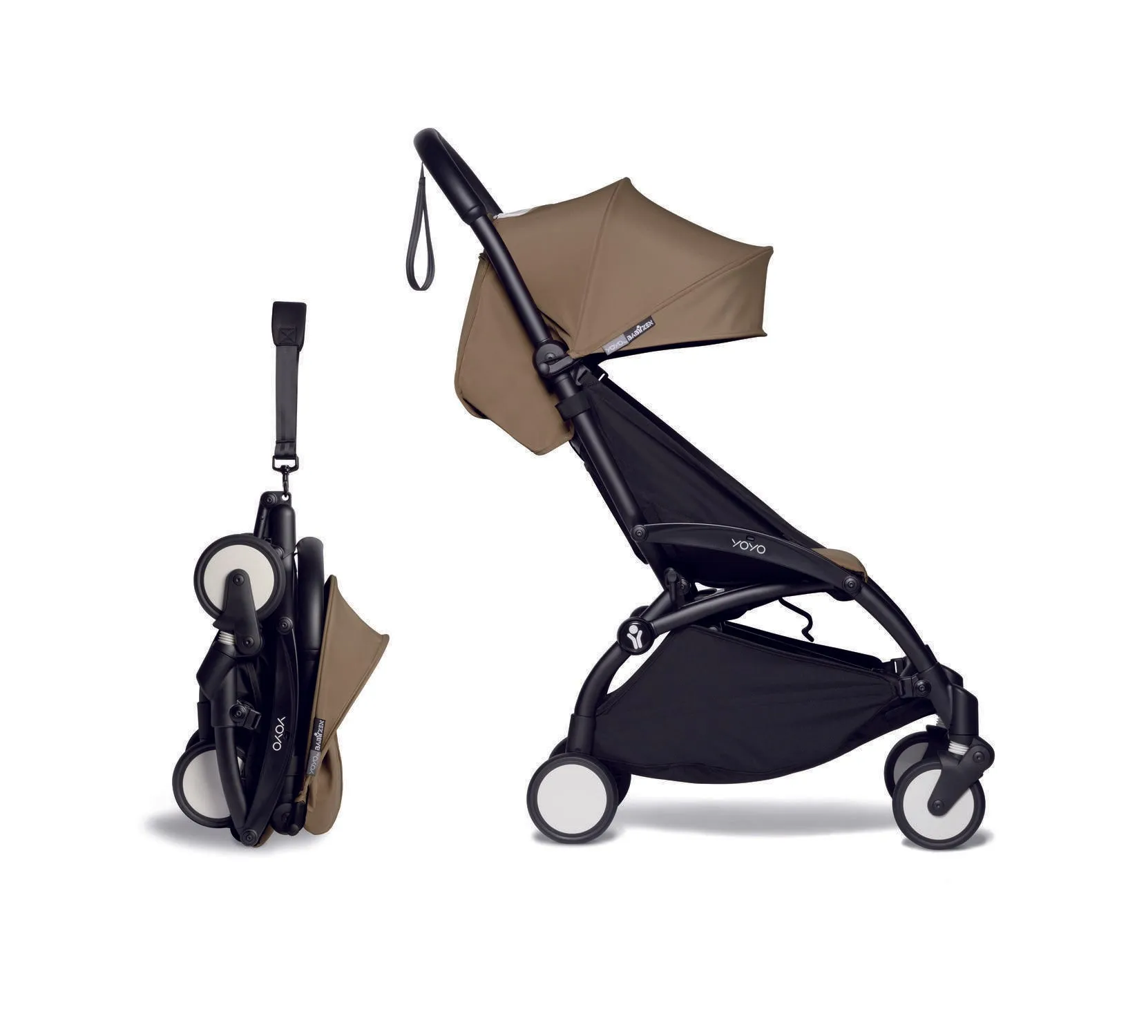 Babyzen YOYO2 6  Complete Stroller Black Frame / Toffee