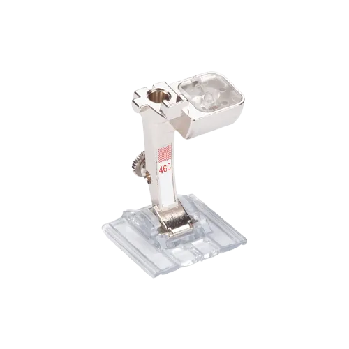 BERNINA #46C Pintuck and Decorative Stitch Presser Foot with Clear Sole 033308.71.00