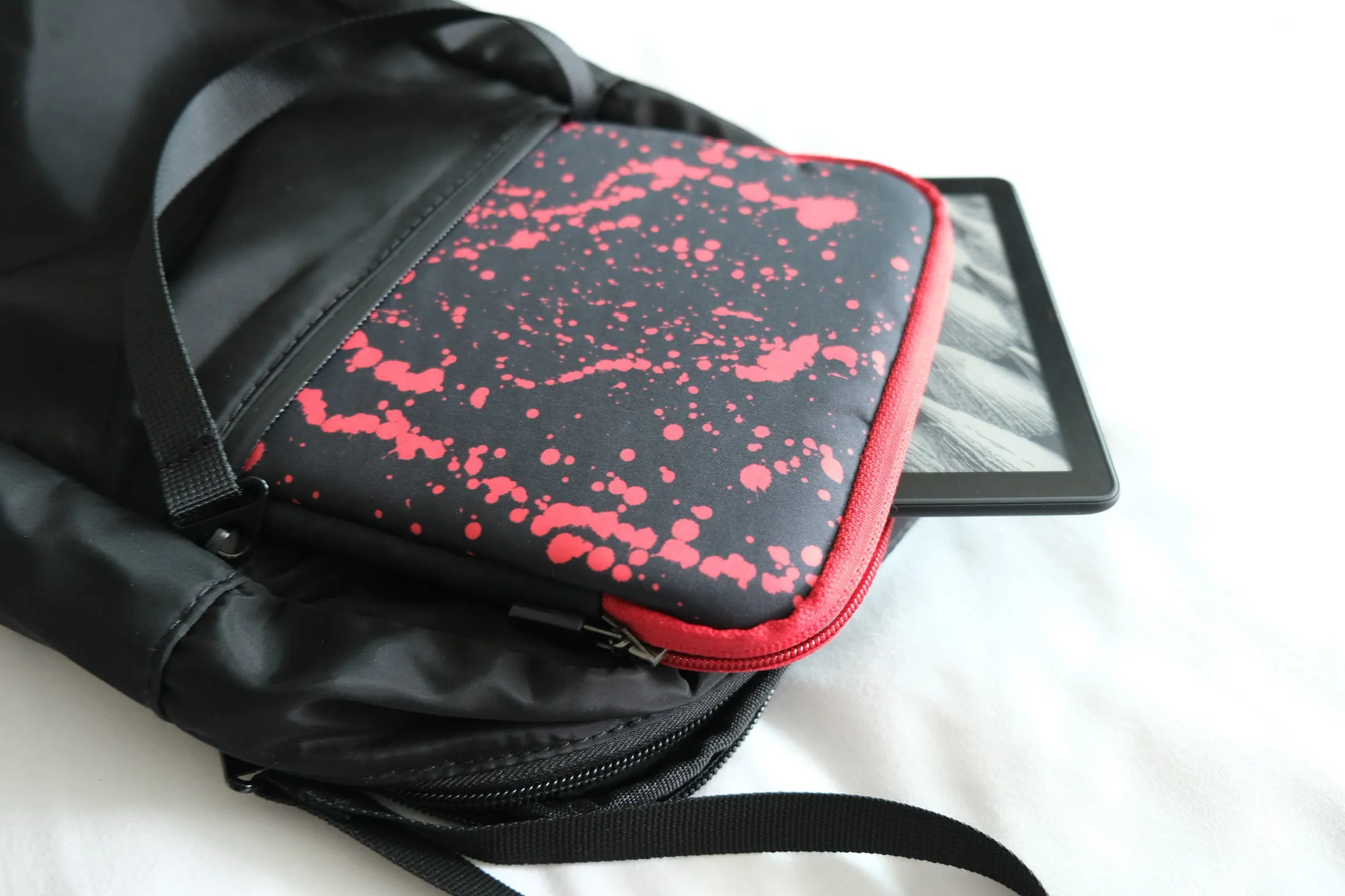 Blood Spatter Book Sleeve