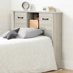 Bookcase Headboard with Doors - Ulysses