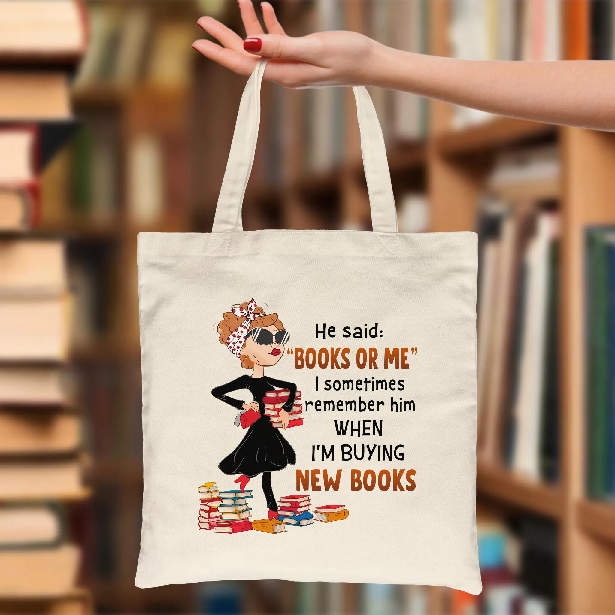 Books Or Me Book Lovers Gift TBW443