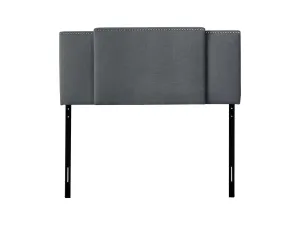 Dark Grey Adjustable Headboard