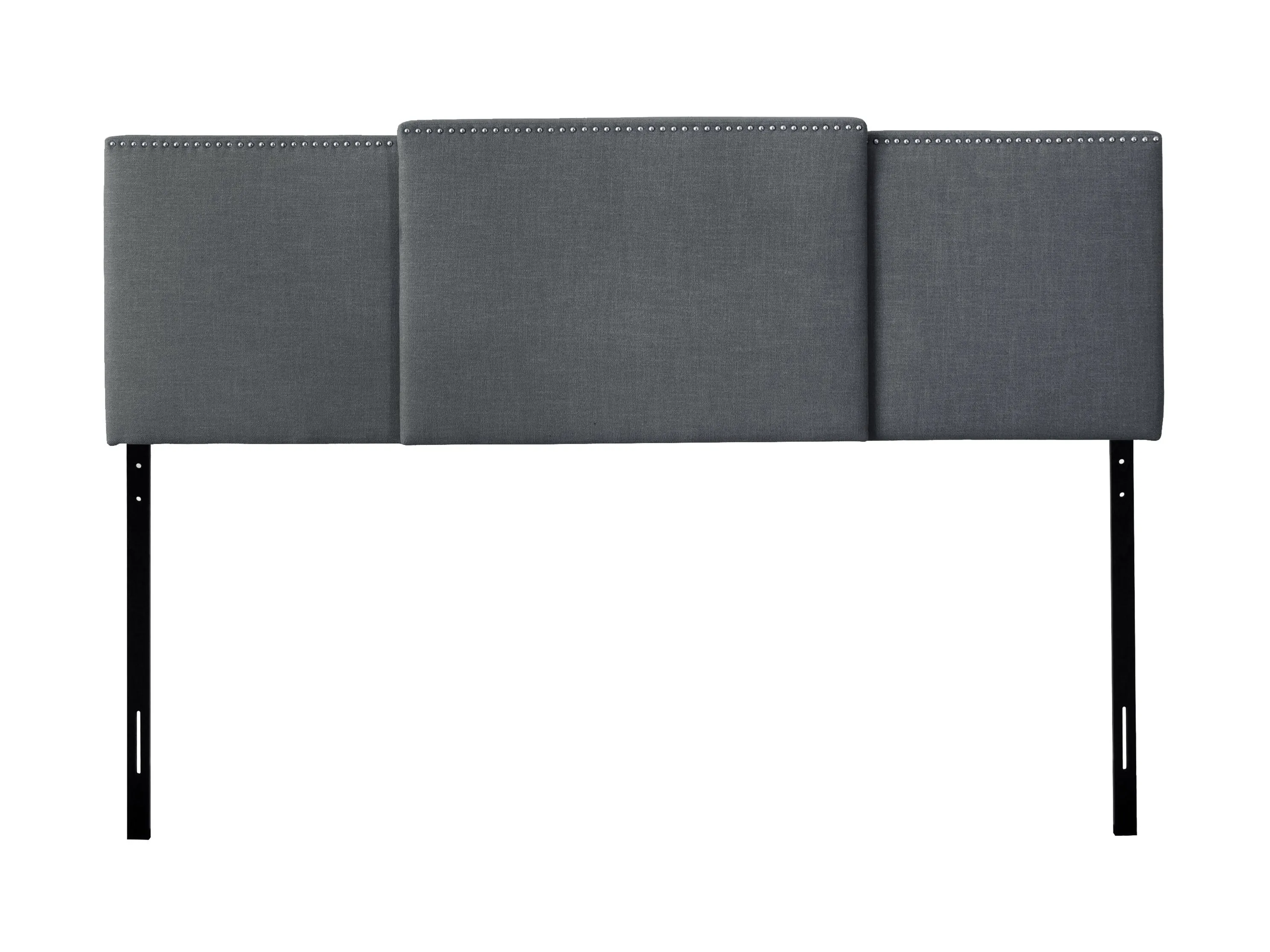 Dark Grey Adjustable Headboard