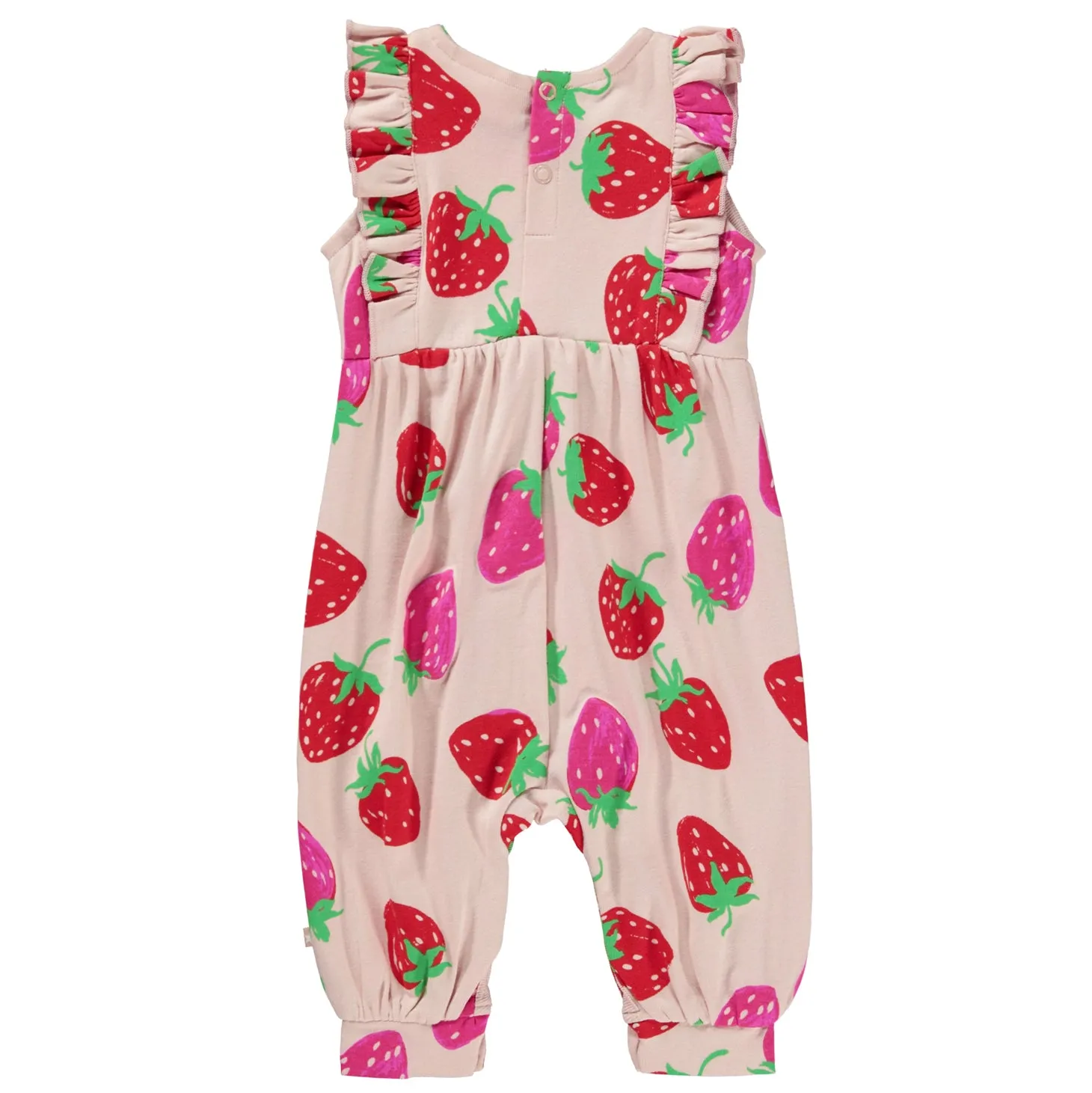 Fallon Strawberries Mini Jumpsuit  - FINAL SALE