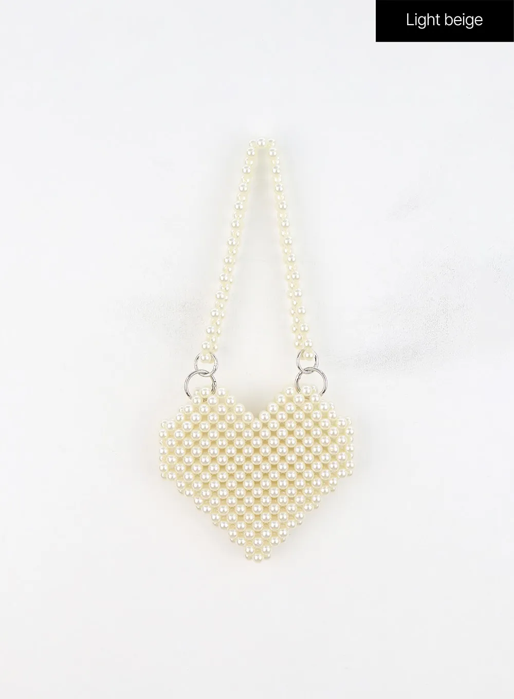 Heart Beaded Shoulder Bag IN317