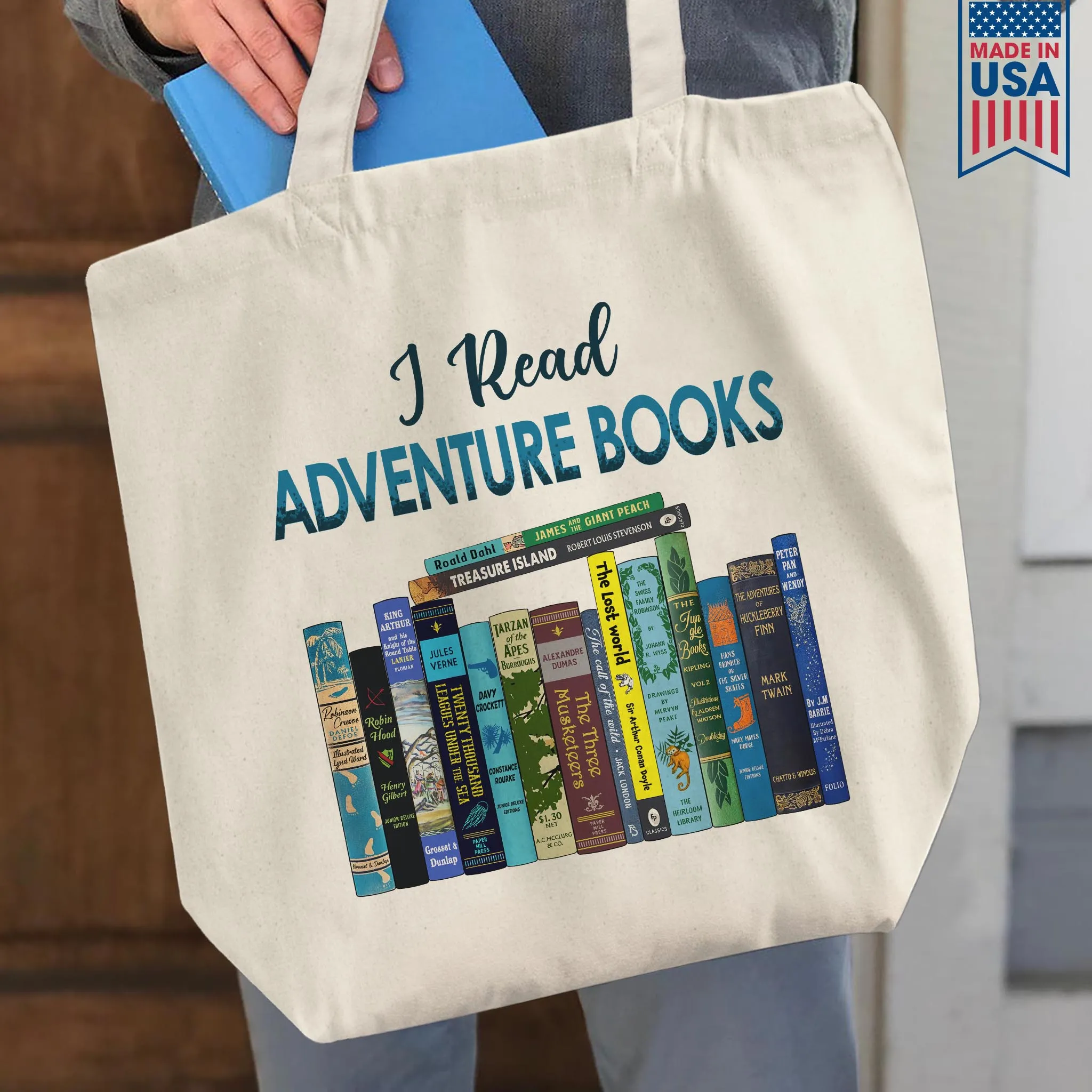 I Read Adventure Books Book Lovers Gift TBW283