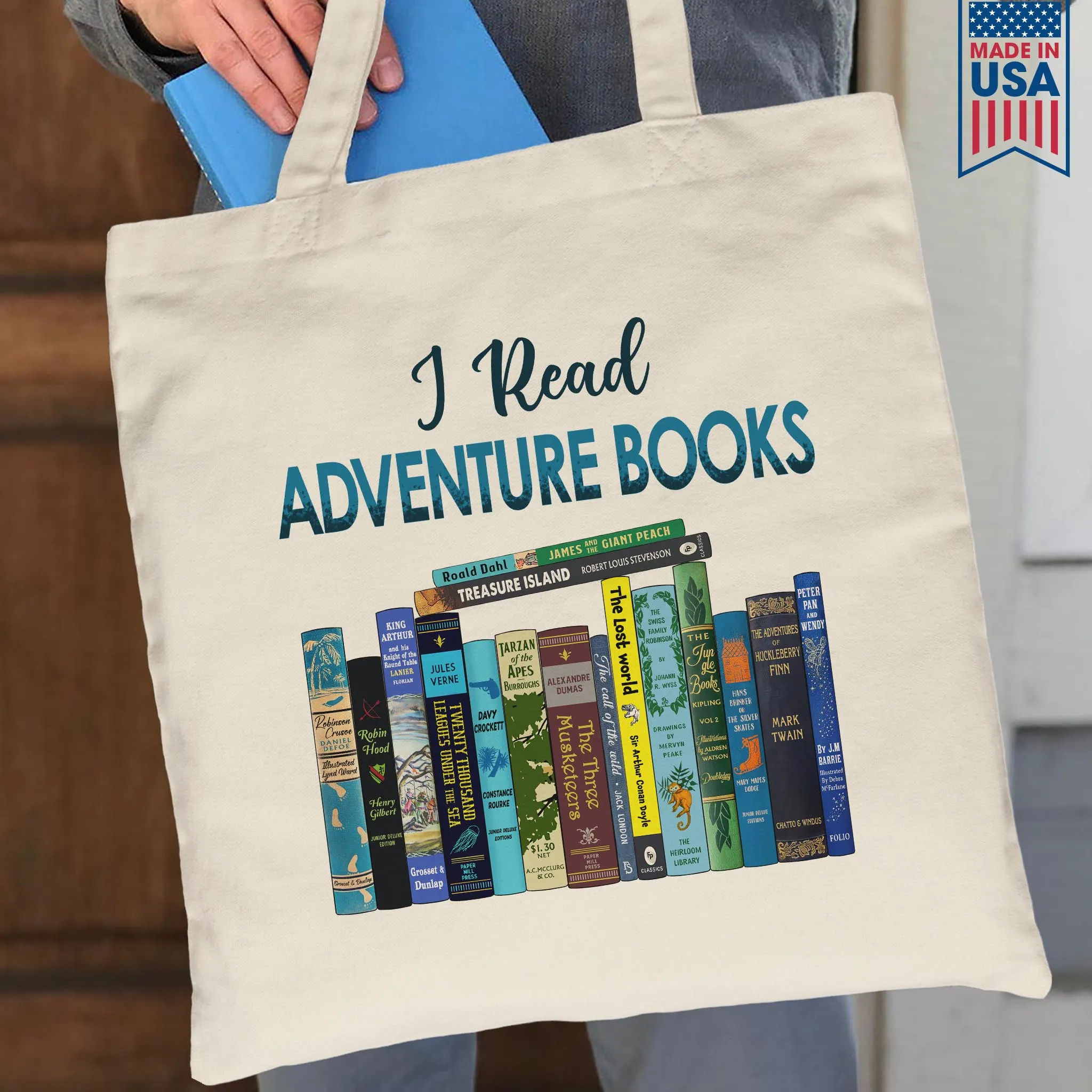 I Read Adventure Books Book Lovers Gift TBW283