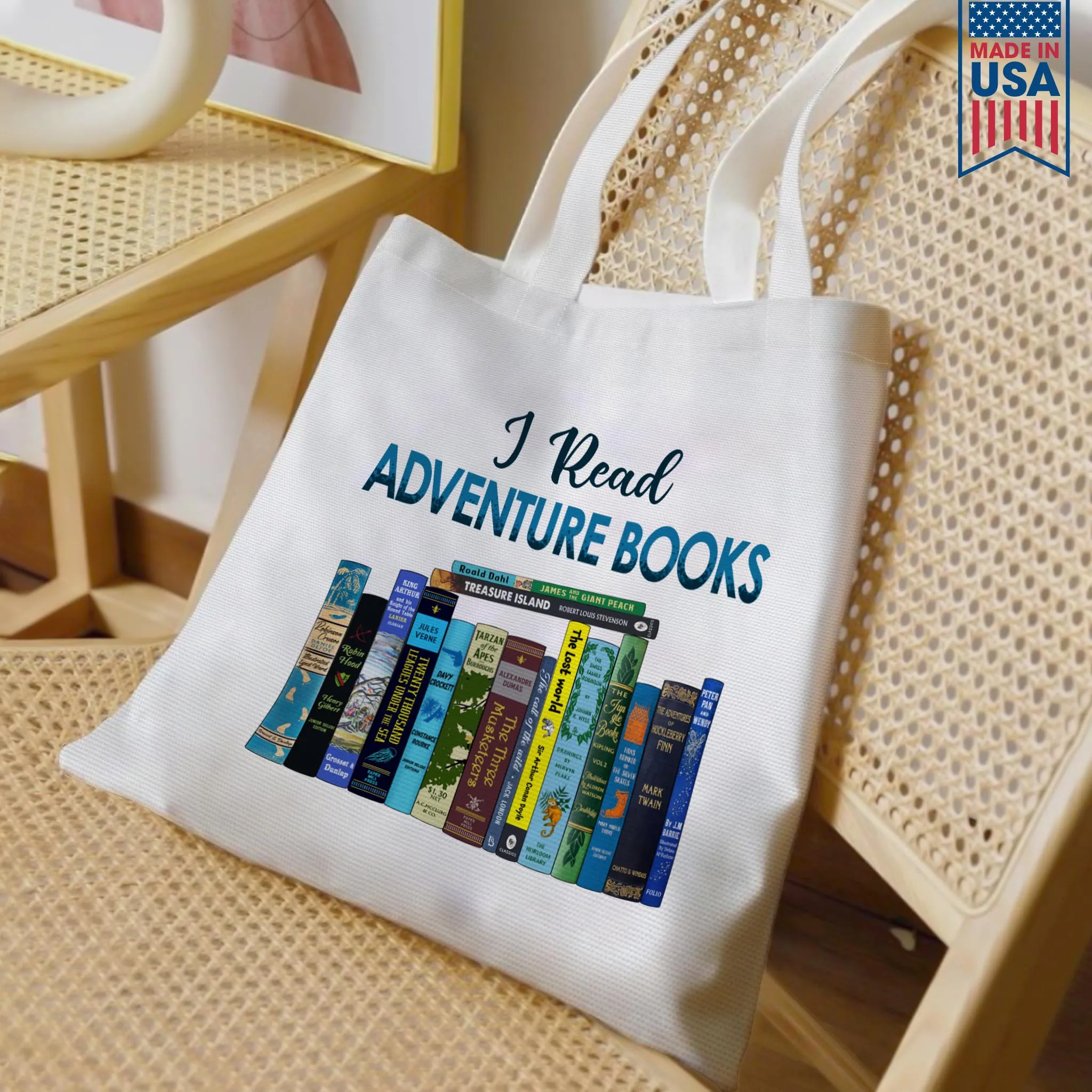 I Read Adventure Books Book Lovers Gift TBW283