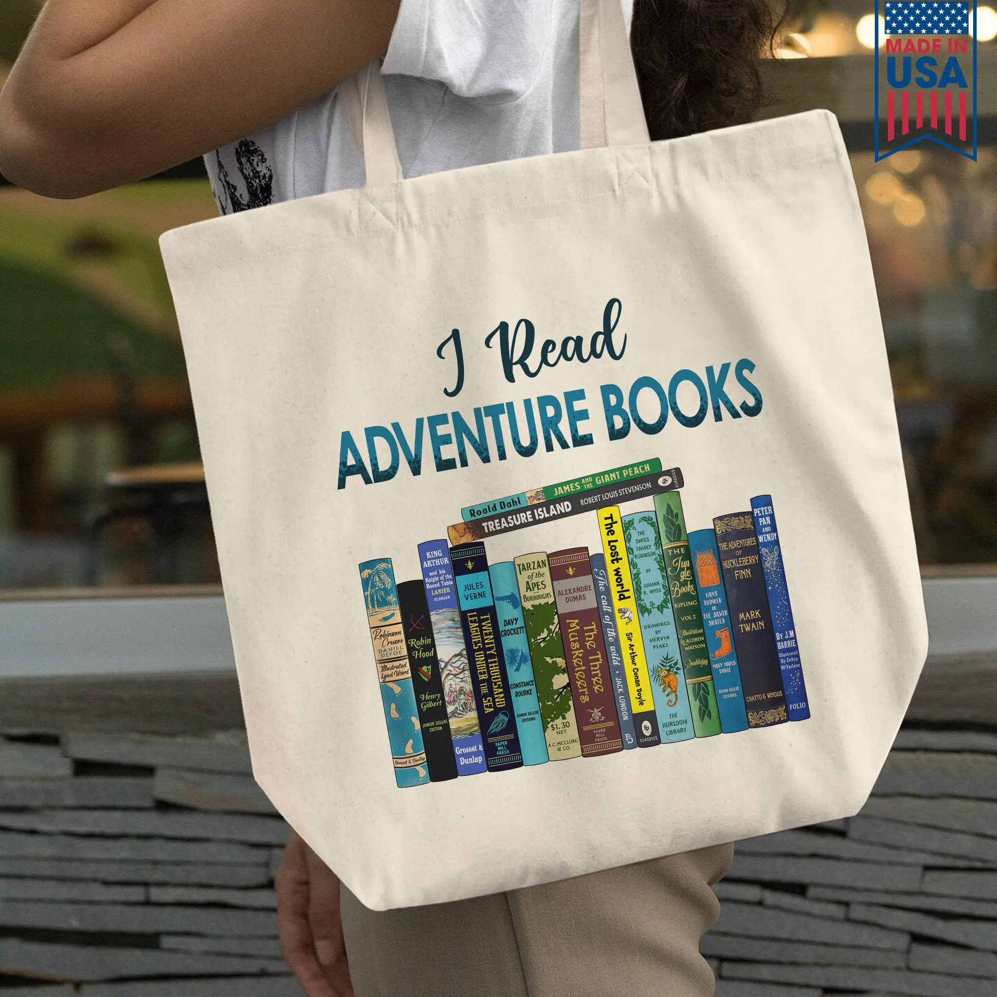 I Read Adventure Books Book Lovers Gift TBW283