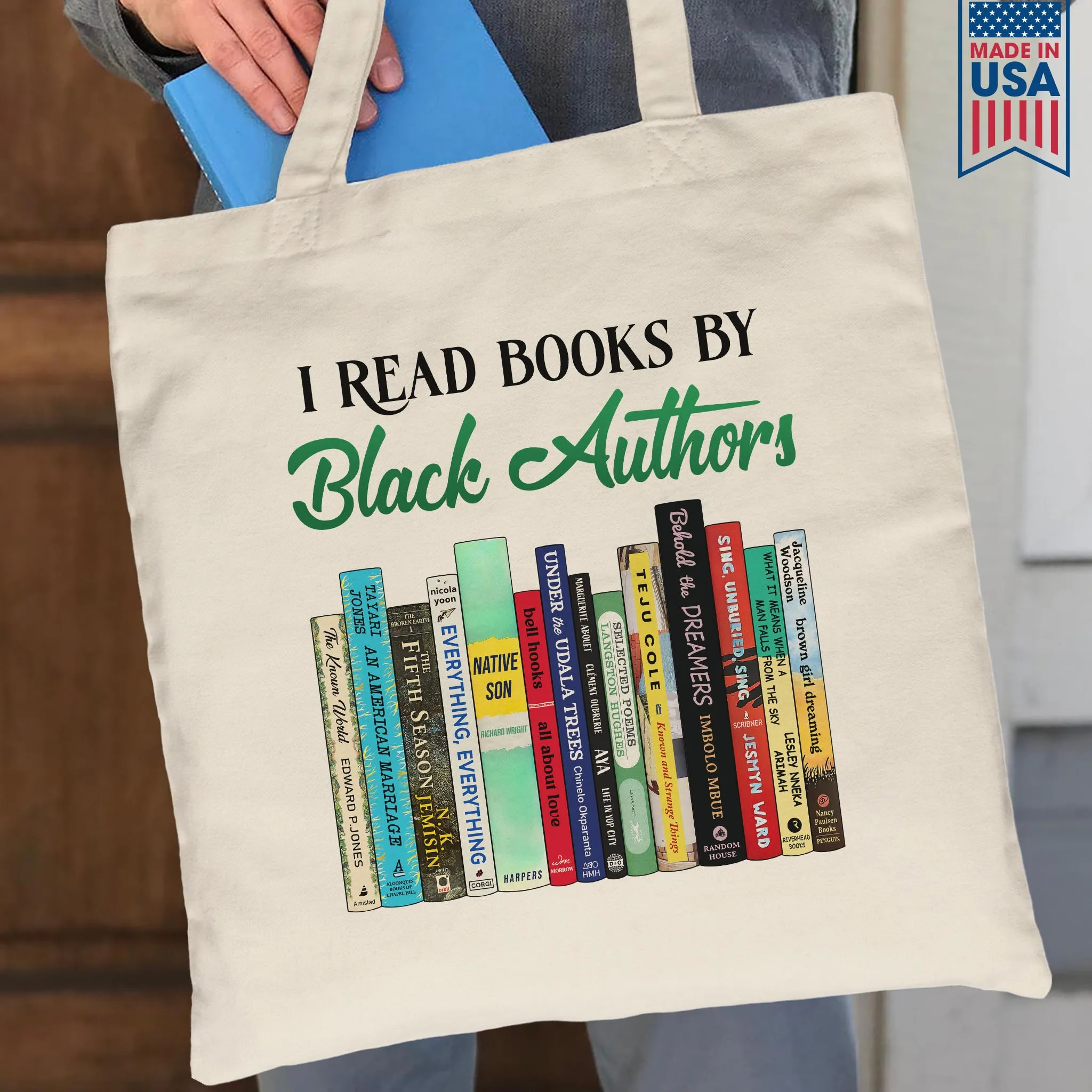 I Read Books By Black Authors 2 Book Lovers Gift TBW323