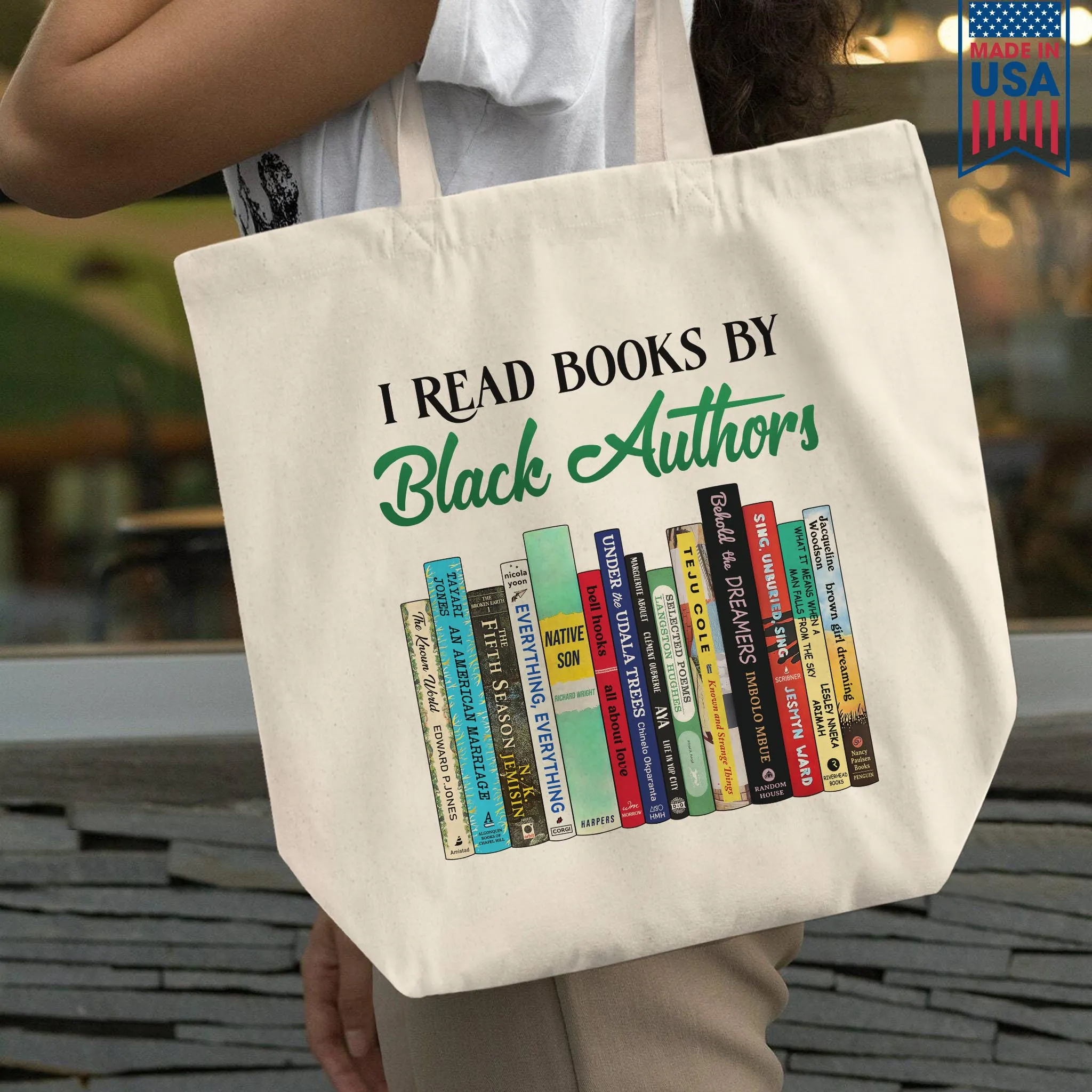 I Read Books By Black Authors 2 Book Lovers Gift TBW323