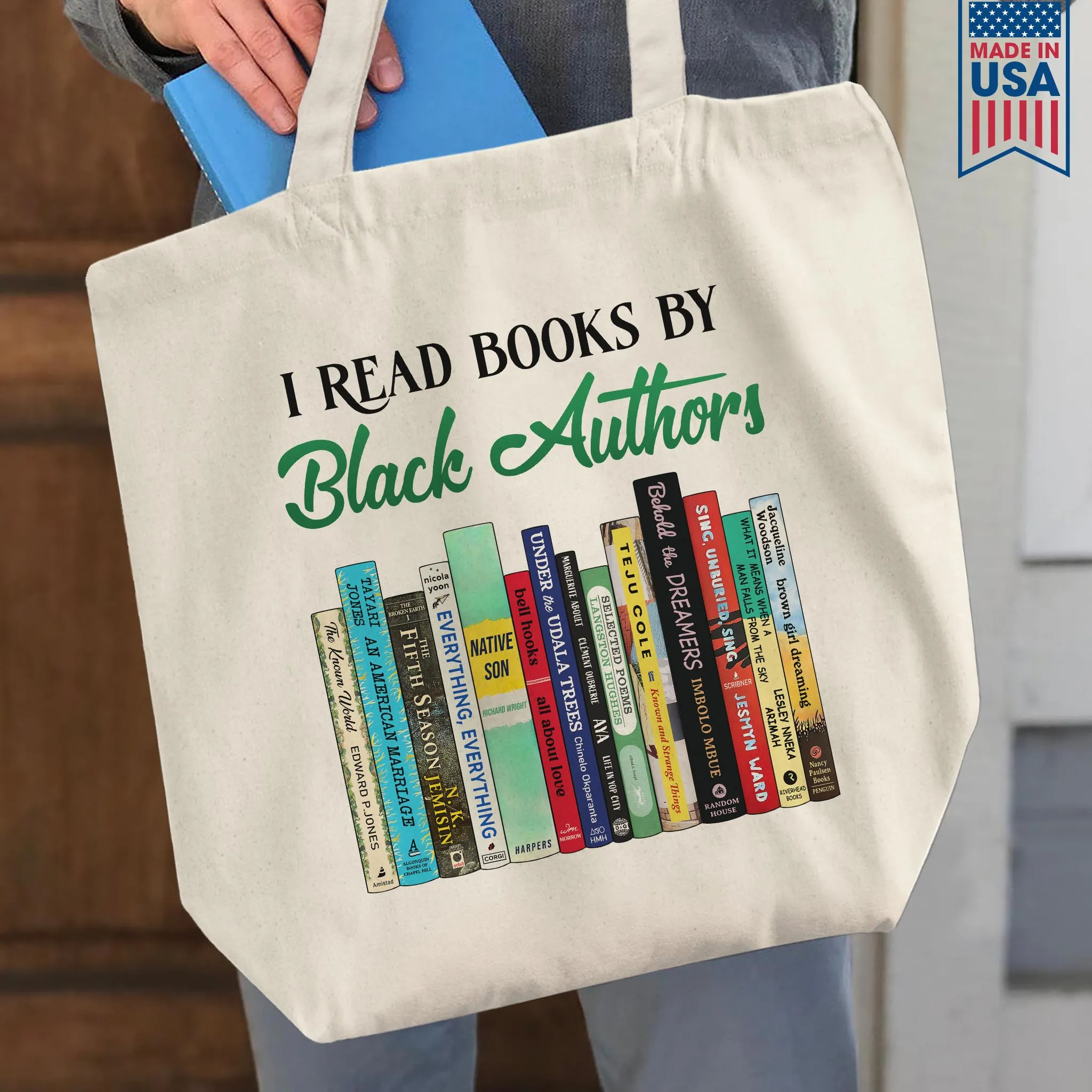 I Read Books By Black Authors 2 Book Lovers Gift TBW323