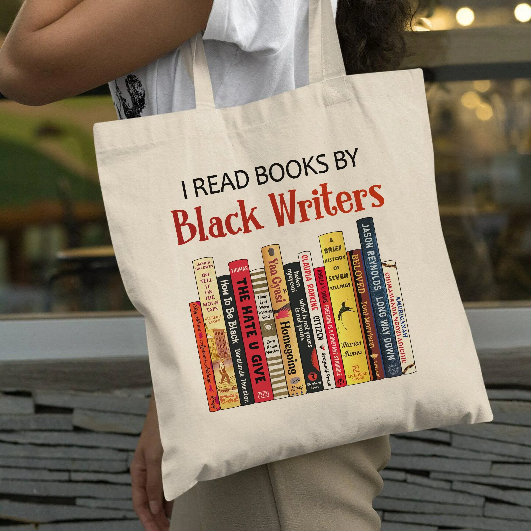 I Read Books By Black Writers Book Lovers Gift TBW325