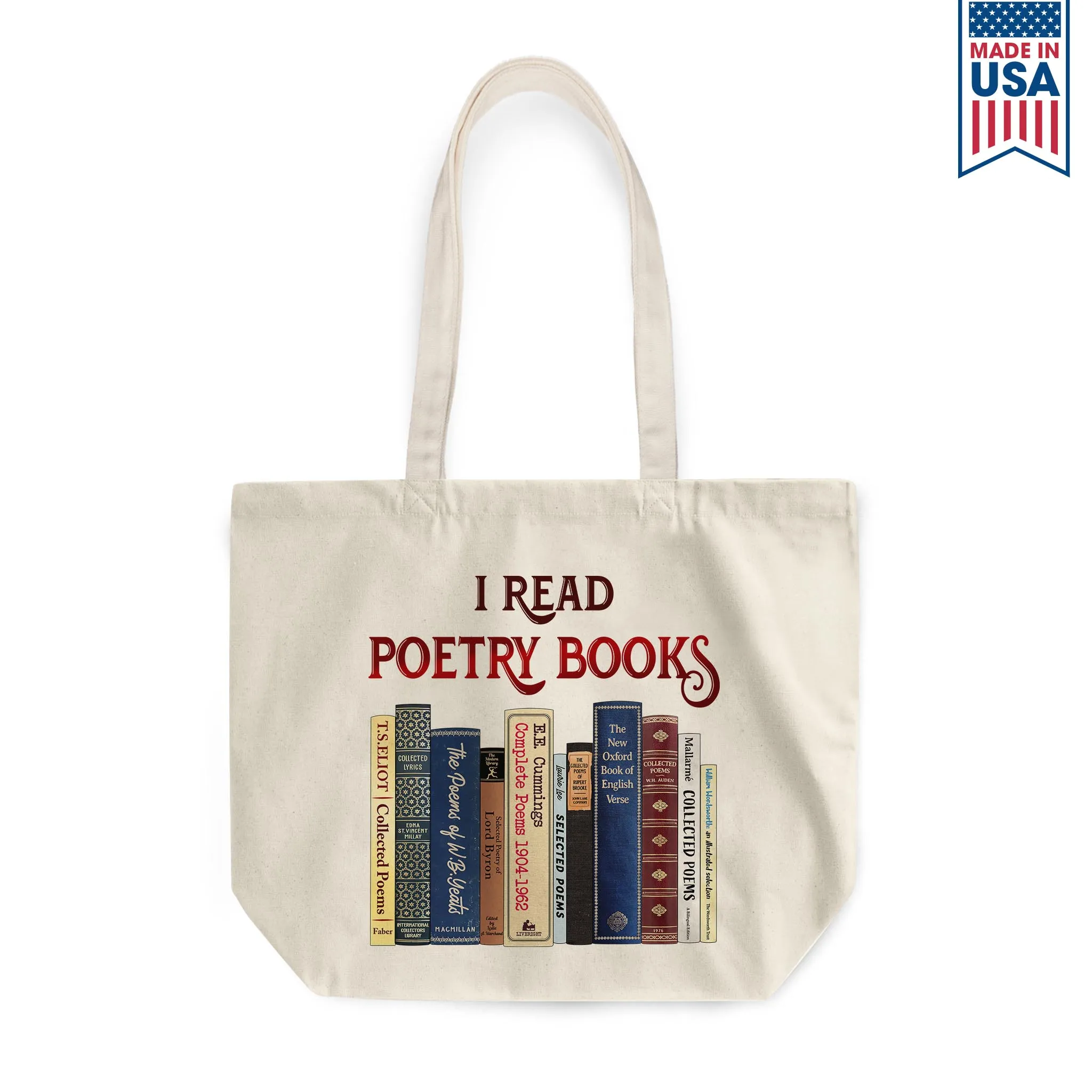 I Read Poetry Books Book Lovers Gift TBW279