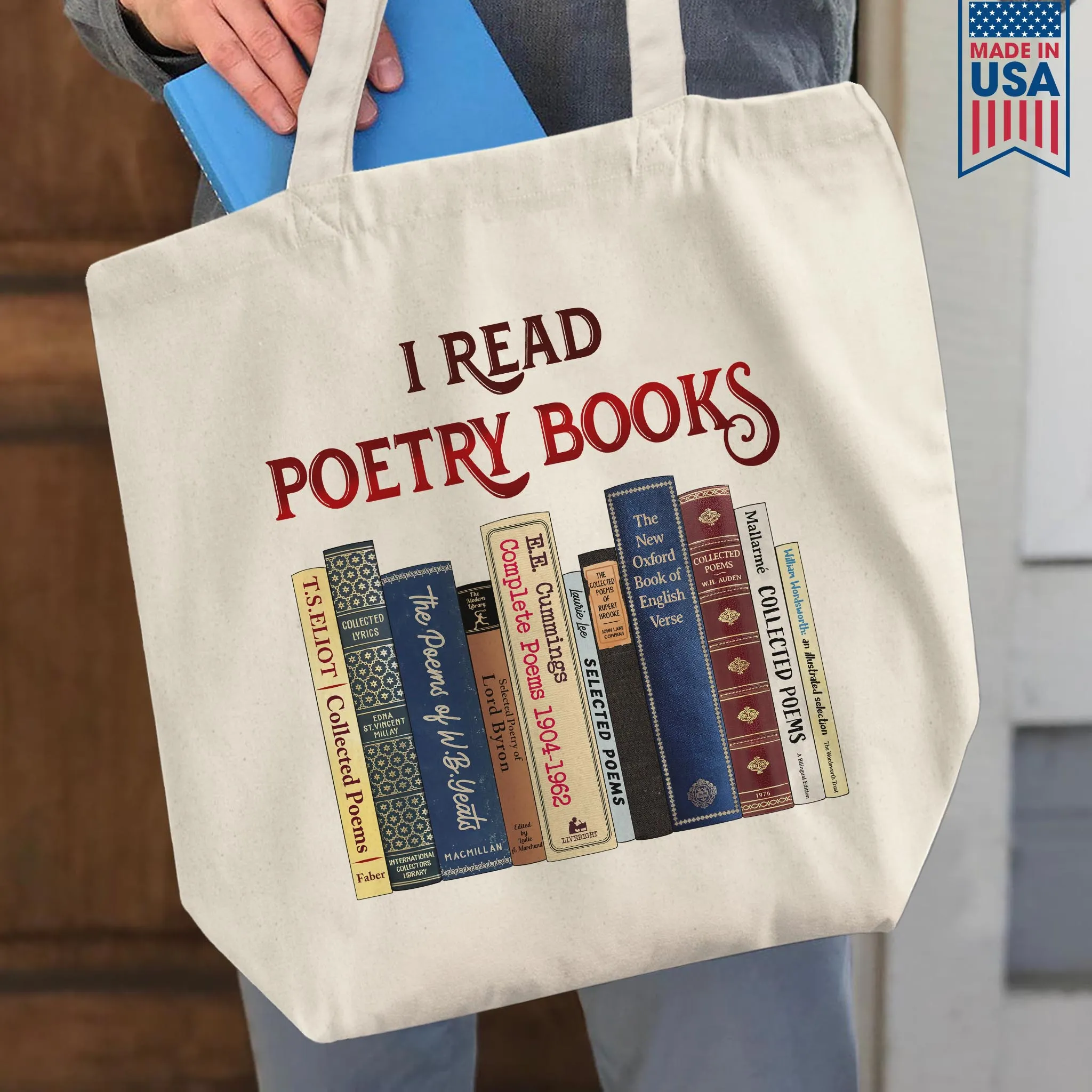 I Read Poetry Books Book Lovers Gift TBW279