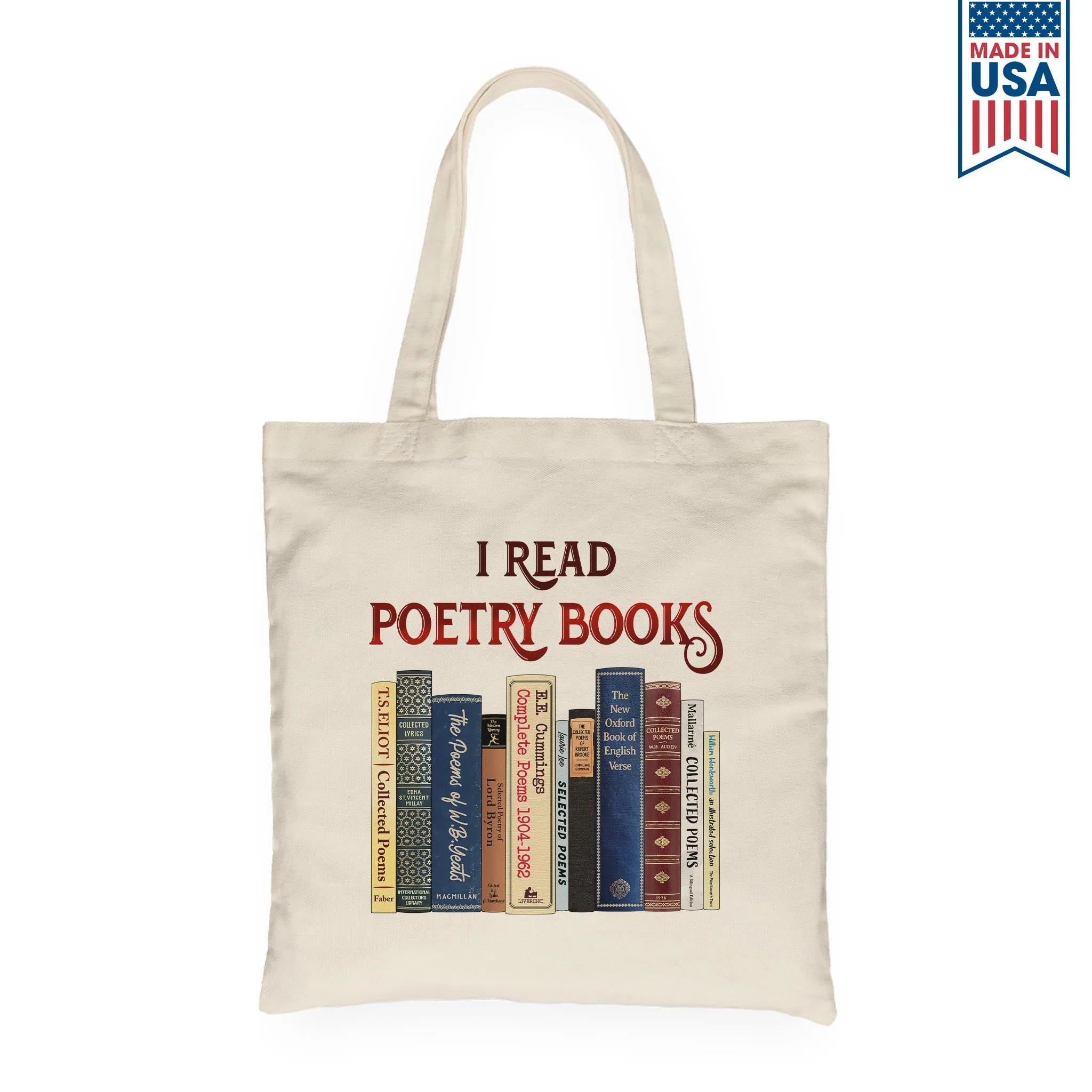 I Read Poetry Books Book Lovers Gift TBW279