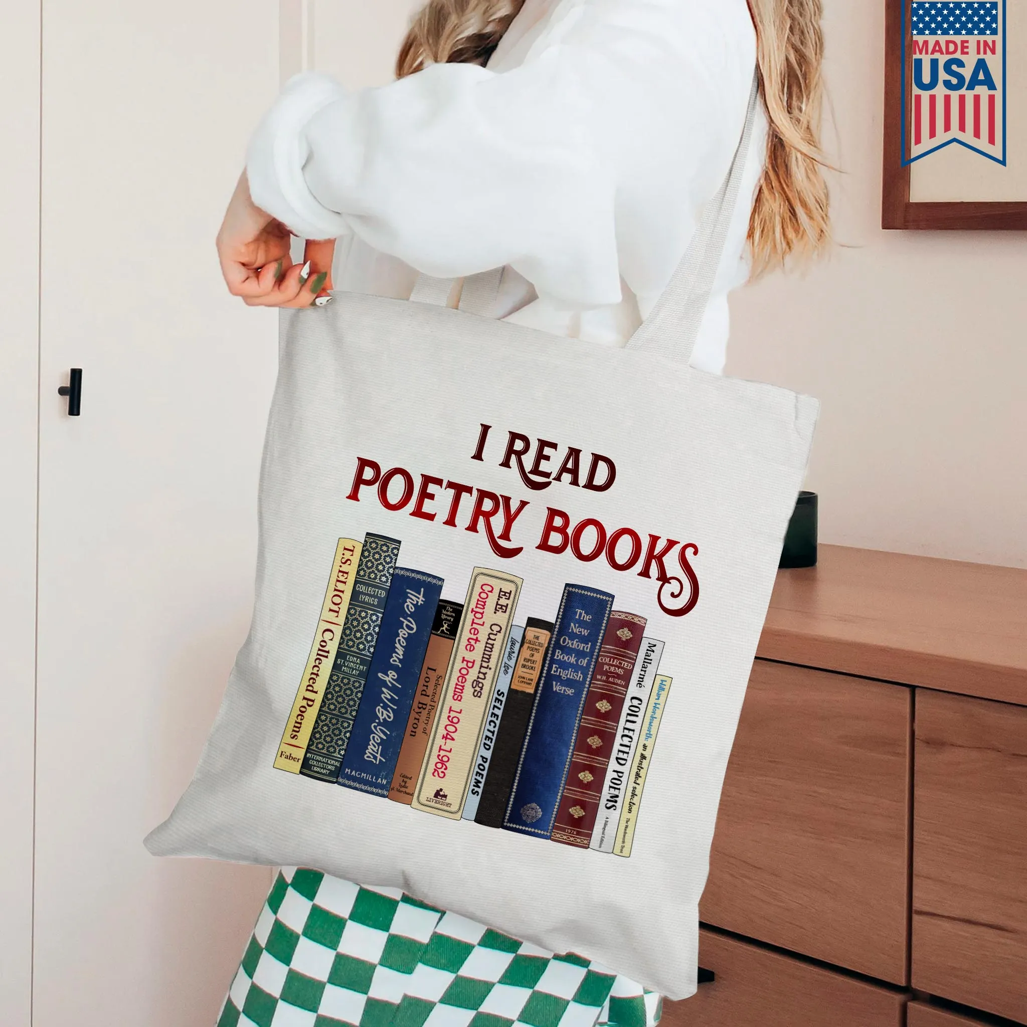 I Read Poetry Books Book Lovers Gift TBW279