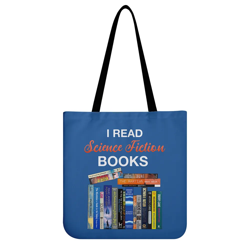 I Read Science Fiction Books Book Lovers Gift TBF360