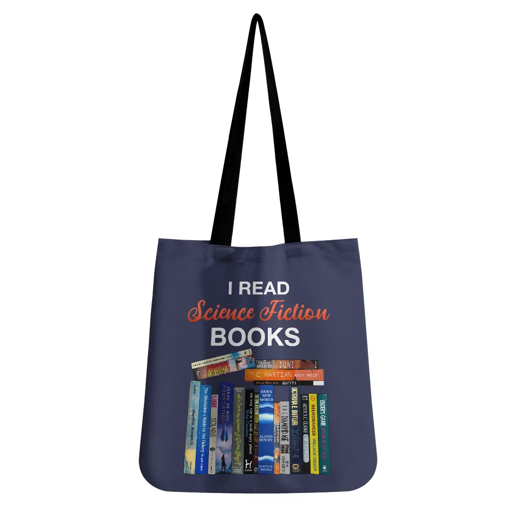 I Read Science Fiction Books Book Lovers Gift TBF360