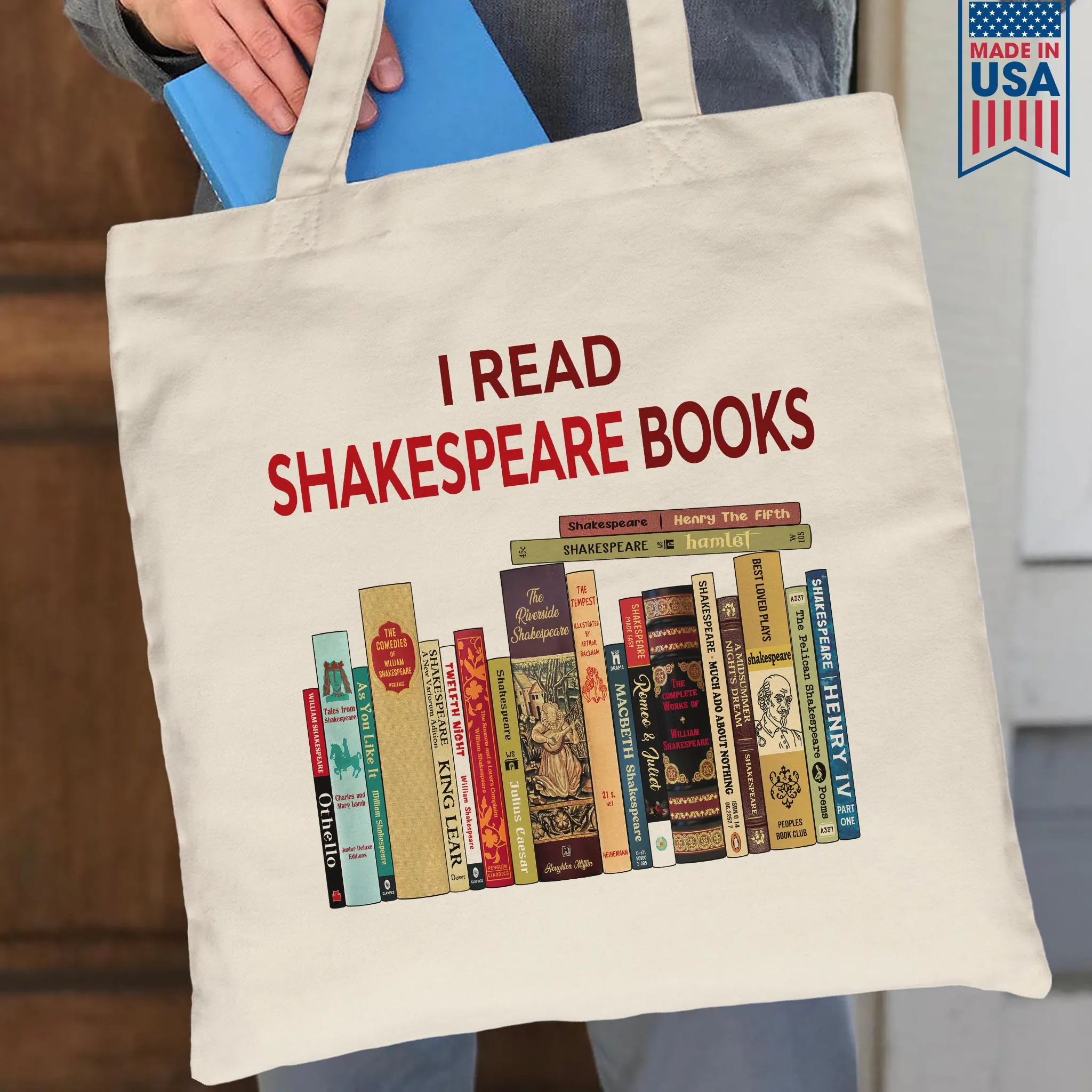 I Read Shakespeare Books Book Lovers Gift TBW285