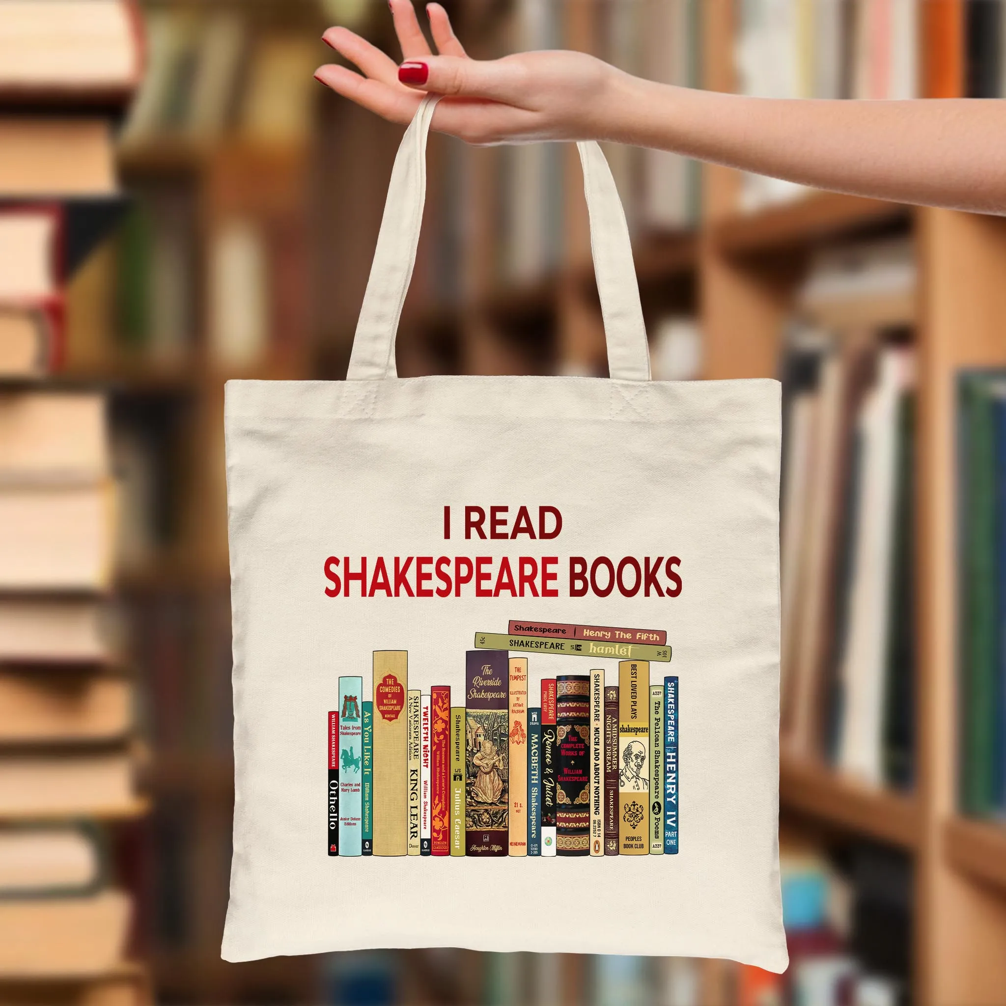 I Read Shakespeare Books Book Lovers Gift TBW285