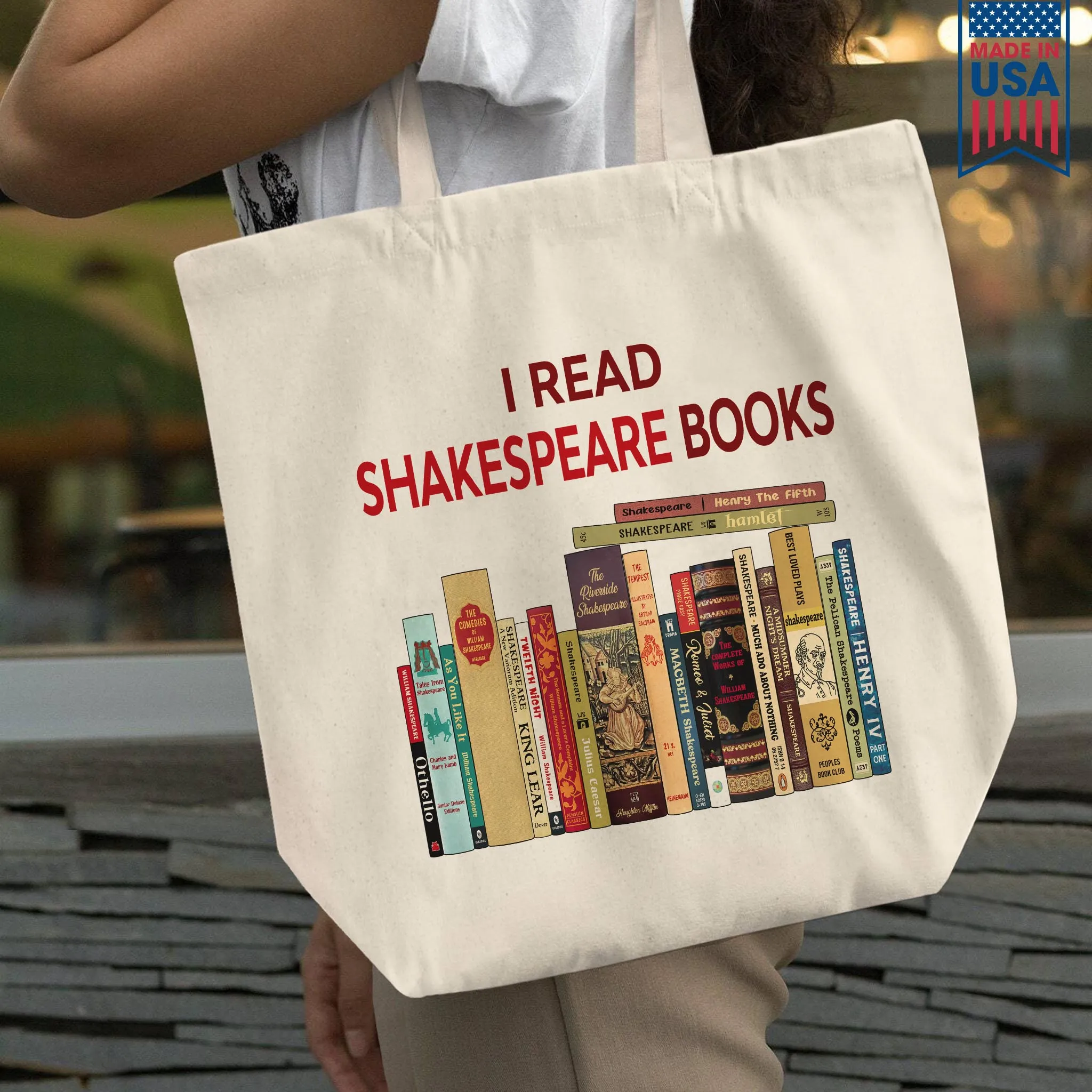 I Read Shakespeare Books Book Lovers Gift TBW285