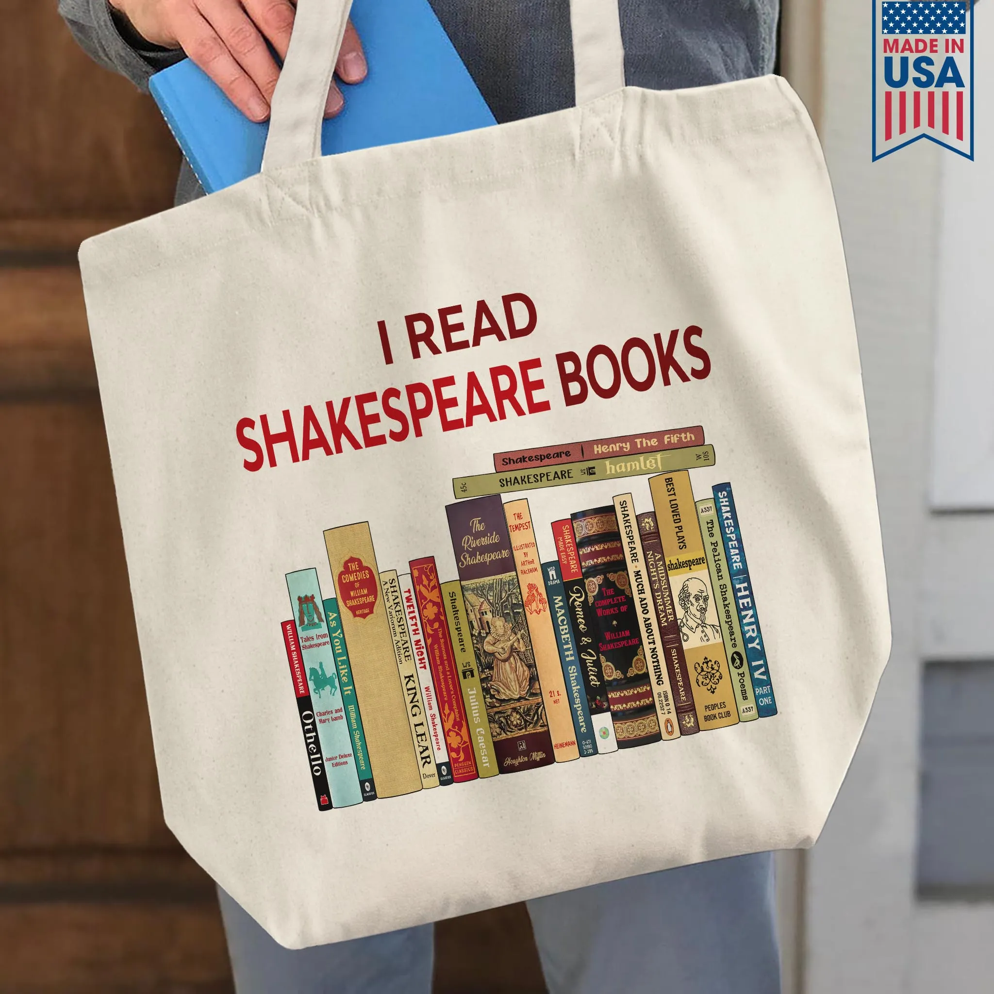 I Read Shakespeare Books Book Lovers Gift TBW285