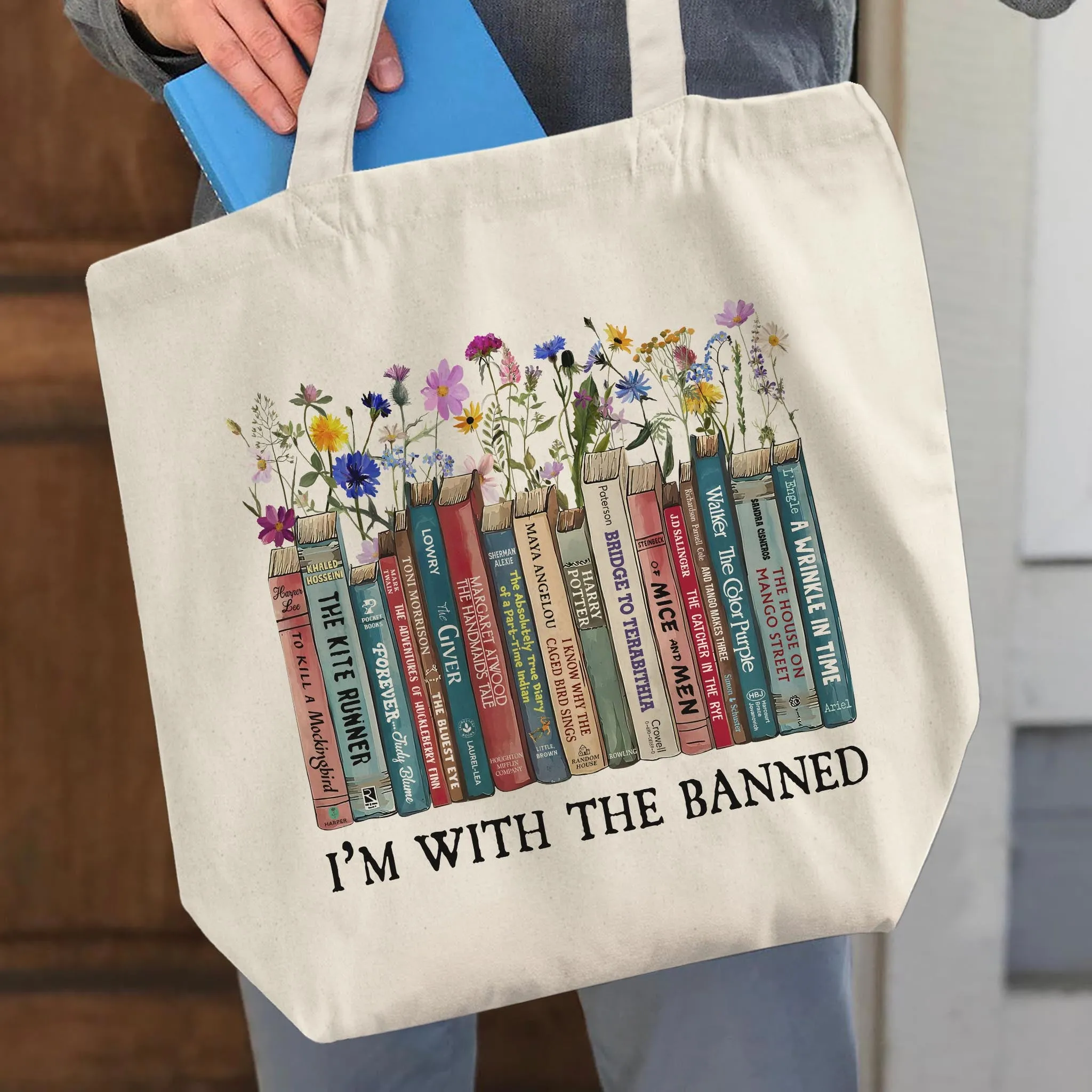 I'm With The Banned Book Lovers Gift TBW543