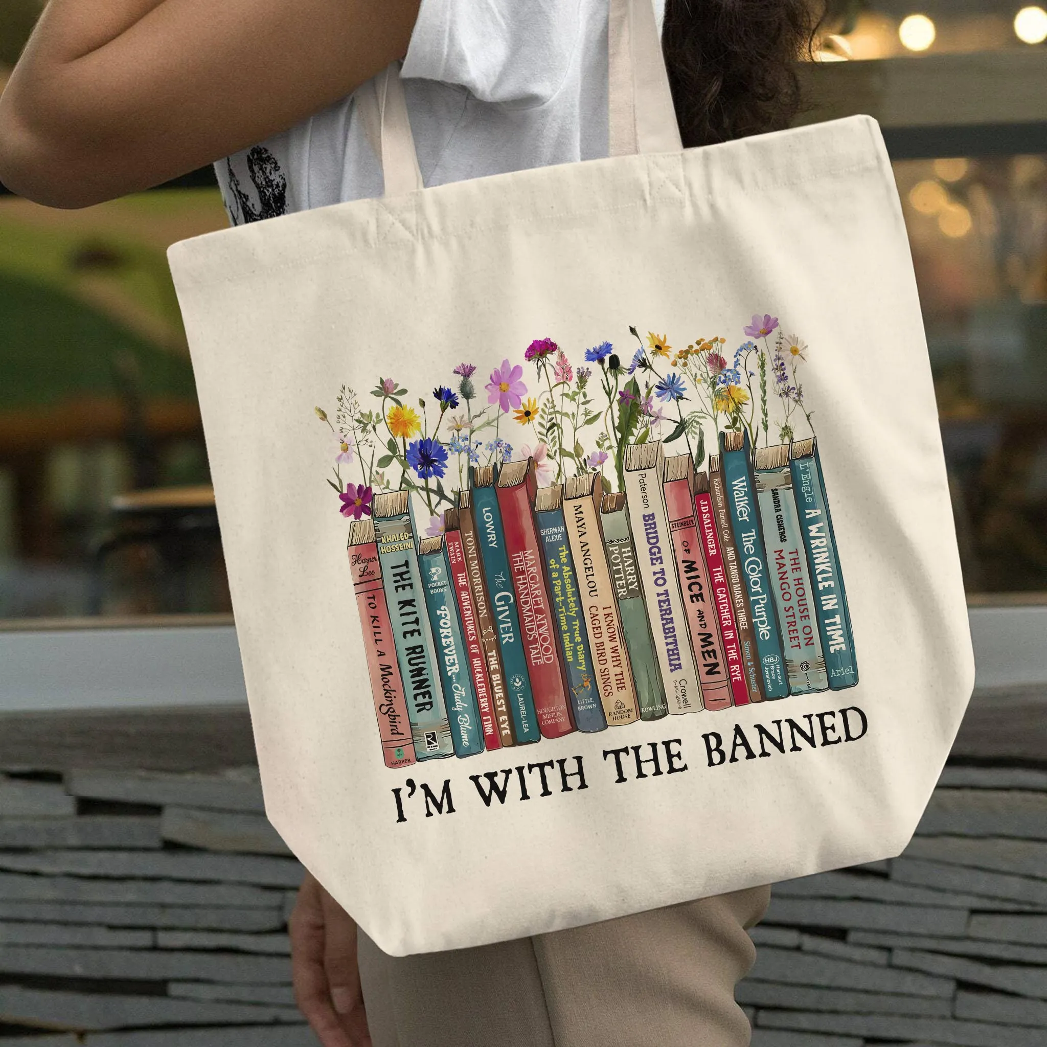 I'm With The Banned Book Lovers Gift TBW543