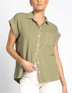 Jane Top in Olive