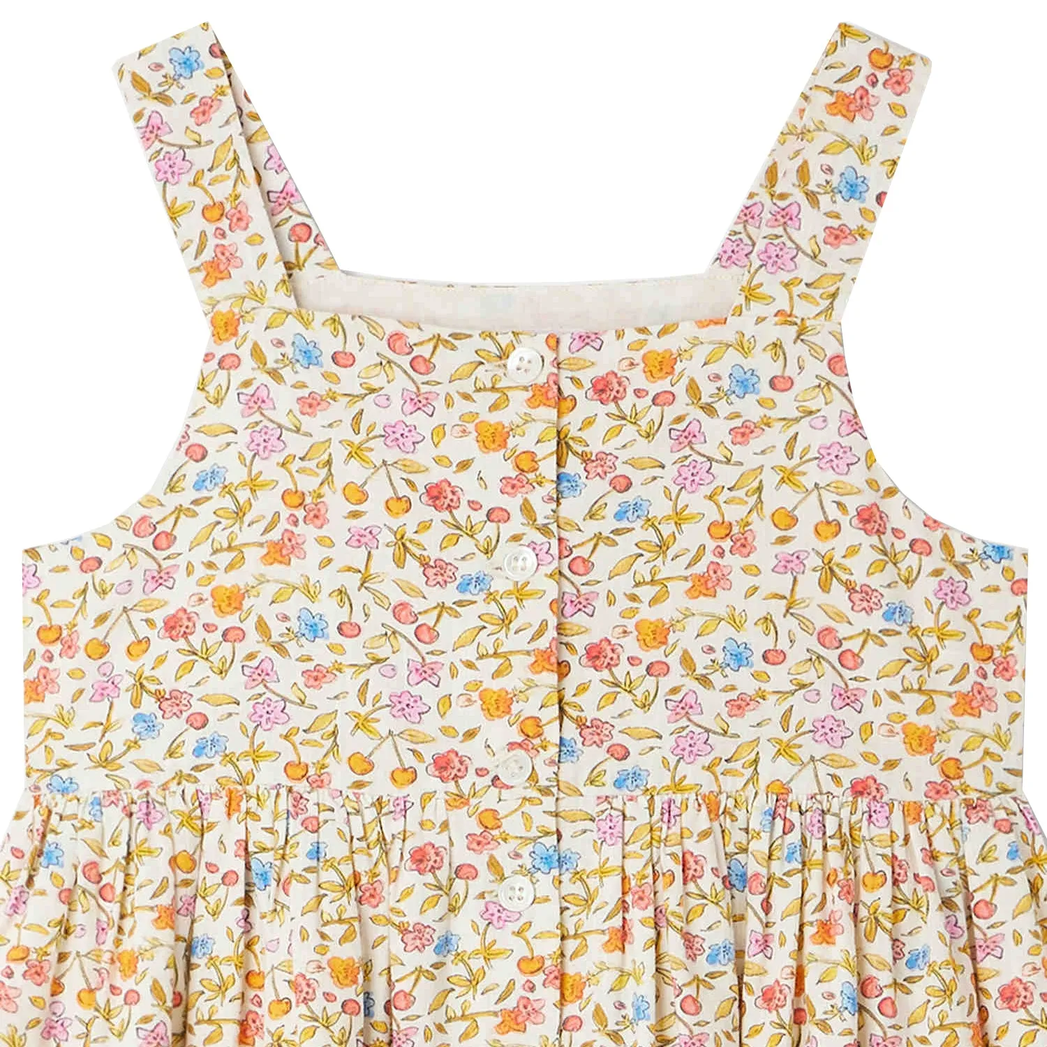 Laly Bright Floral Midi Dress  - FINAL SALE