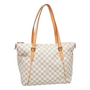 Louis Vuitton Totally  MM Damier Azure Coated Canvas Tote Bag