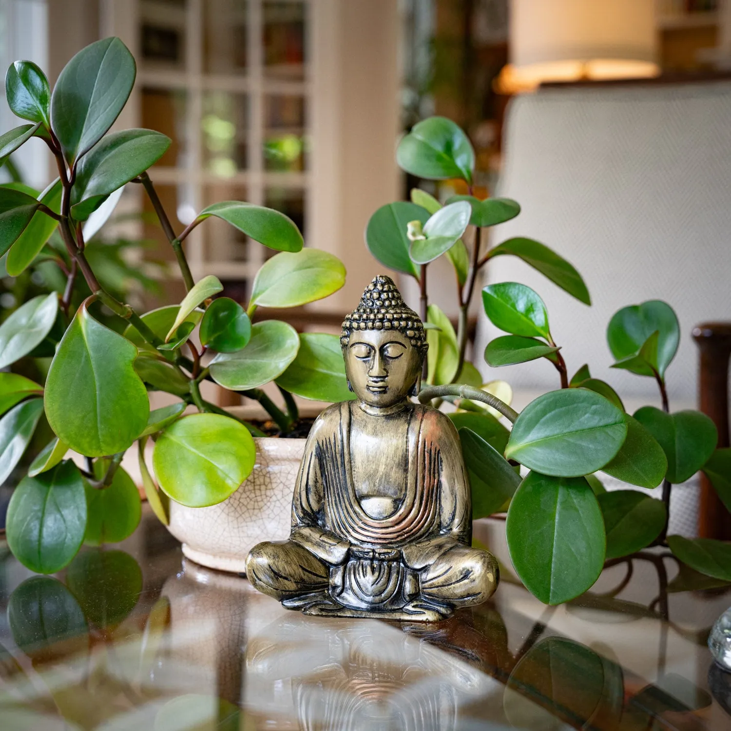 Meditating Buddha Decorative Statue