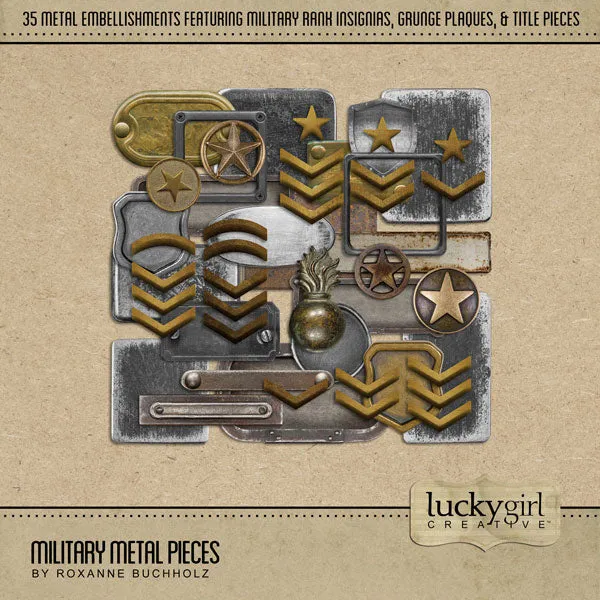 Military Mega Digital Scrapbook Bundle