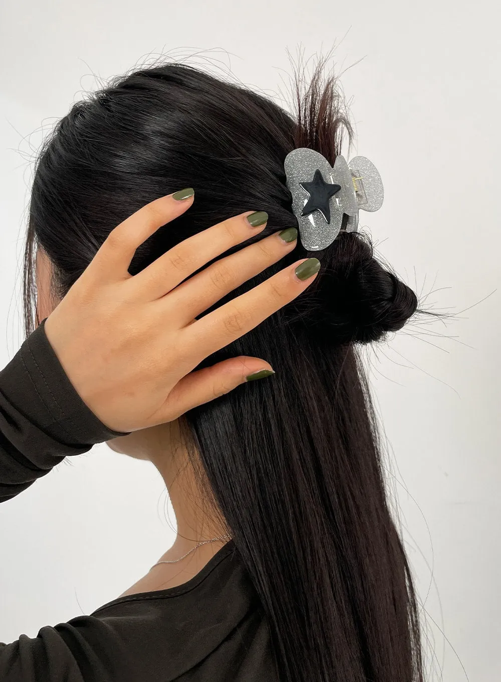 Mini Hair Claw Clip CY323