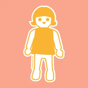 Playmobil Sticker - Plain Jane