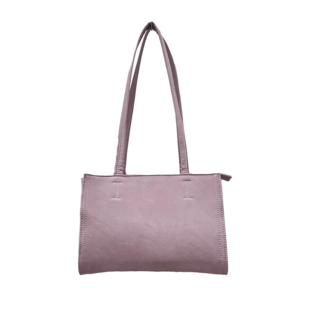 Pocket-Detail Square Shoulder Bag OY24