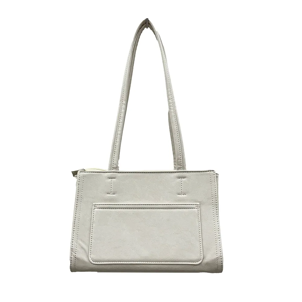 Pocket-Detail Square Shoulder Bag OY24