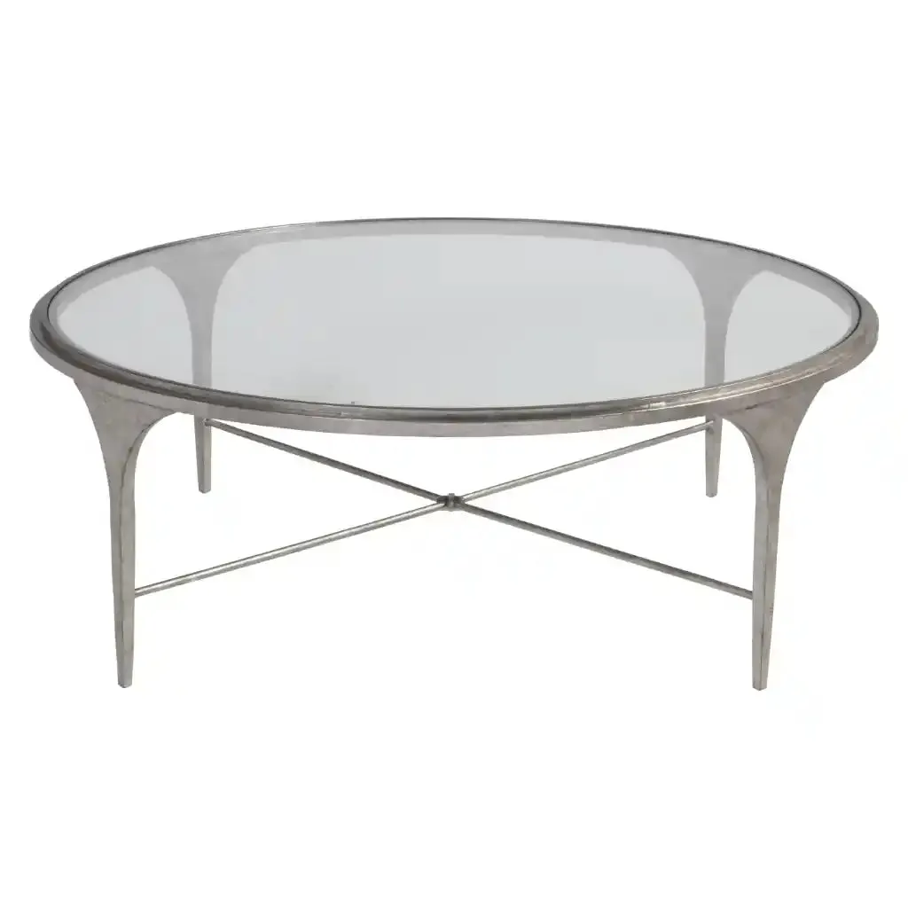 Porto Silver Round Cocktail Table