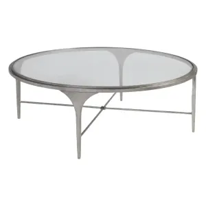 Porto Silver Round Cocktail Table