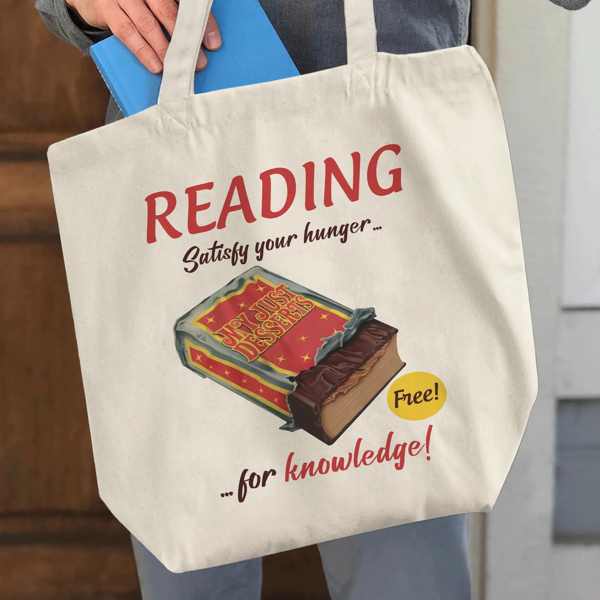 Reading Satisfy Your Hunger For Knowledge Book Lovers Gift TBW379