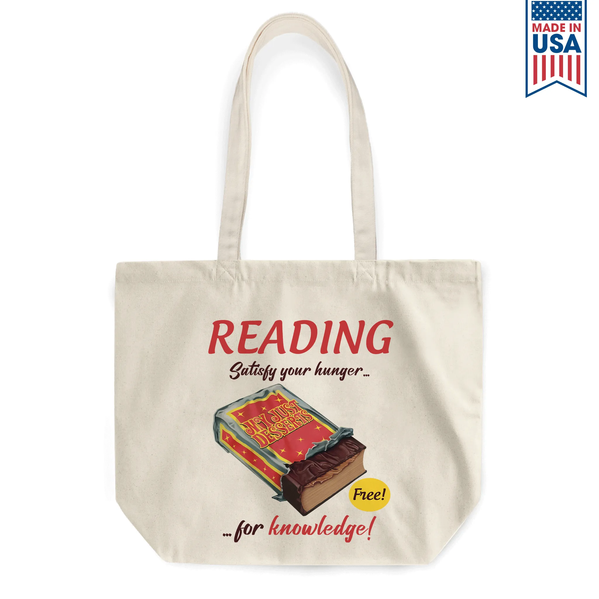 Reading Satisfy Your Hunger For Knowledge Book Lovers Gift TBW379