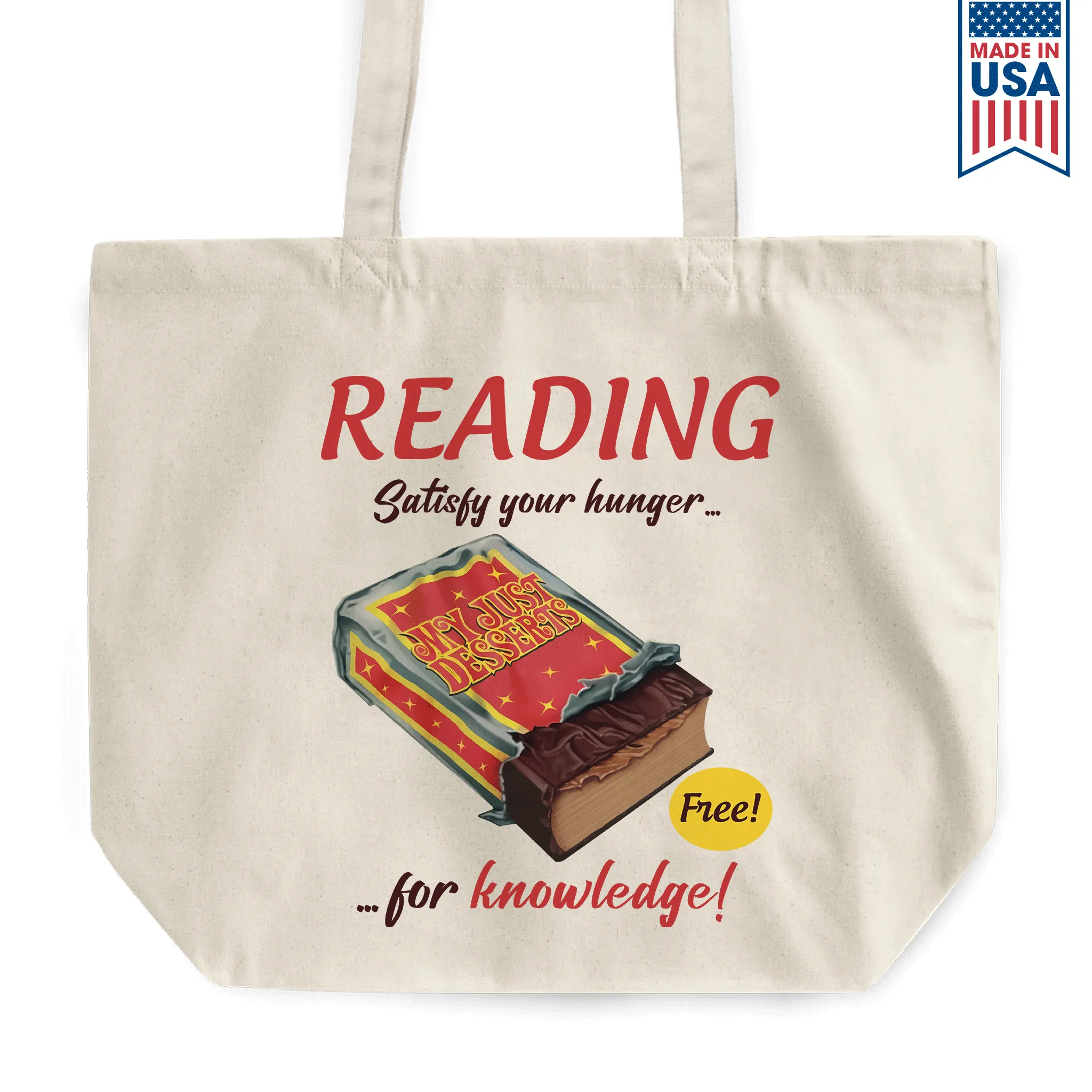 Reading Satisfy Your Hunger For Knowledge Book Lovers Gift TBW379